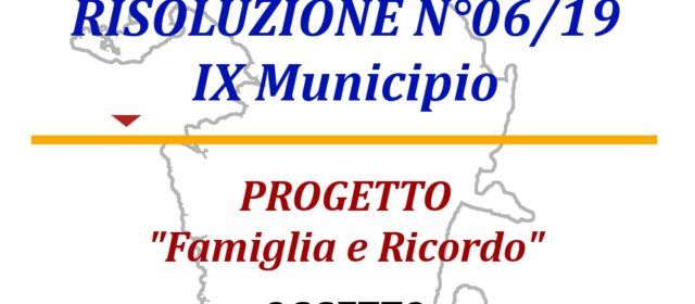 Progetto “FAMIGLIA E RICORDO” – Associazione Giuliano Dalmata nel Cuore ONLUS