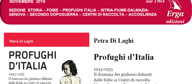 Pubblicazione del libro “Profughi d’Italia. 1943-1955”