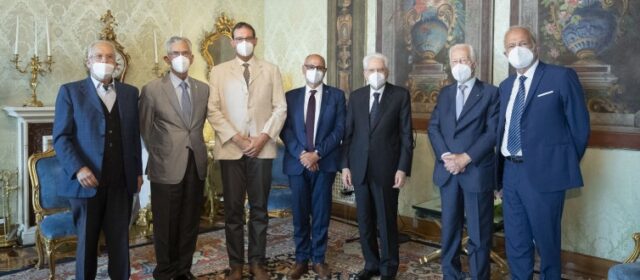 Mattarella ha ricevuto i vertici di FederEsuli al Quirinale