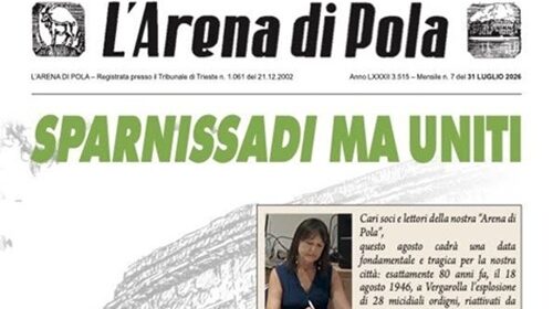 L’Arena di Pola. Numero del 31 luglio 2026.