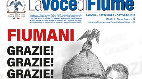 La Voce di Fiume. Numero di settembre-ottobre 2026.